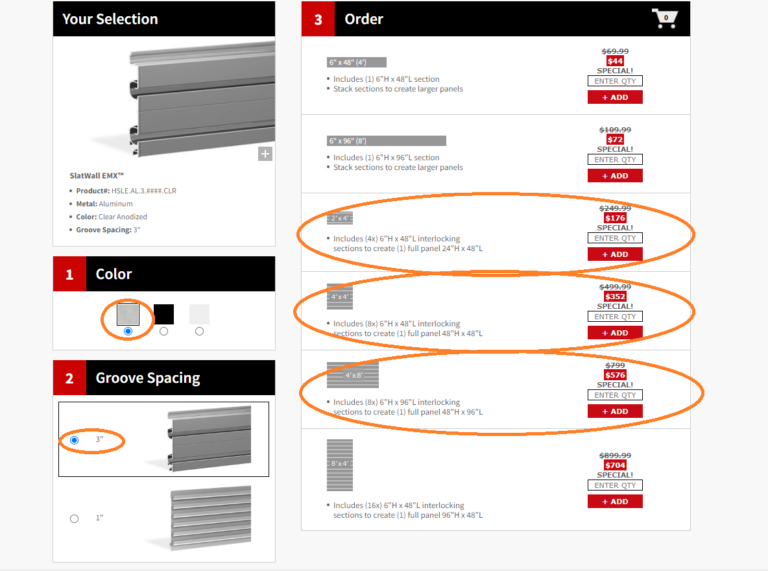 diamondLife Slat Wall (READ DESCRIPTION)